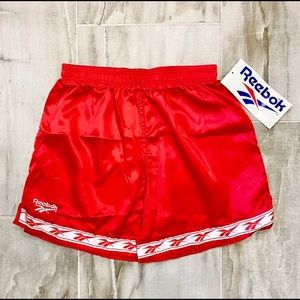 NWT Vintage Reebok Nylon Shorts 1995 90s
